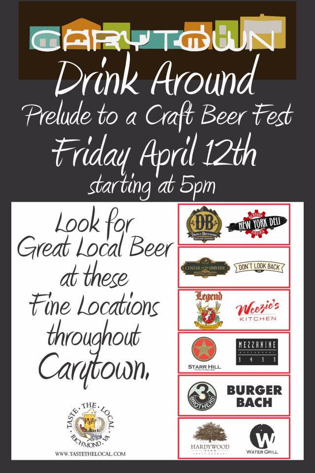 Drink Around Carytown 041213