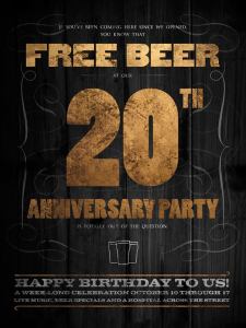 Commercial Taphouse 20th Anniv