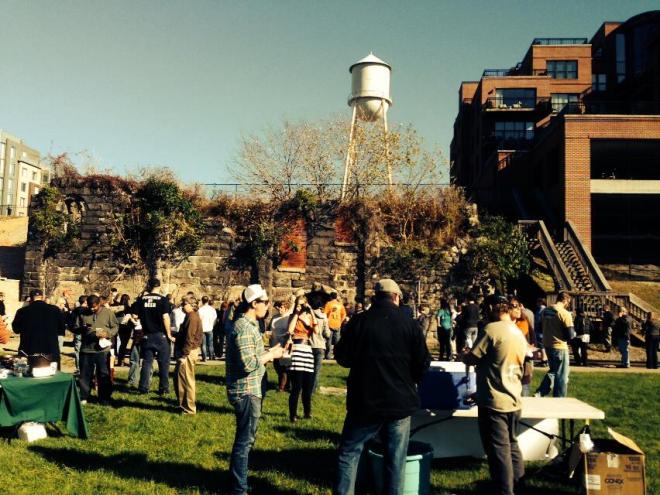 Outside Yuengling beer caves; Credit: Richmond Beeristoric