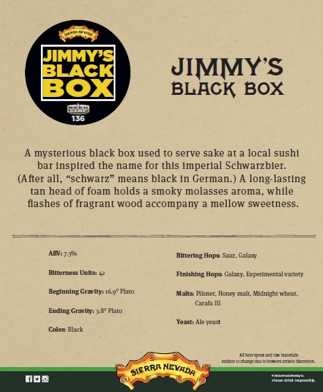 Foo Dog SN Jimmy's Black Box